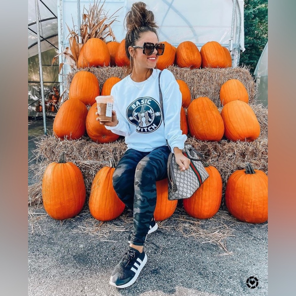 Spanx faux leather camo leggings